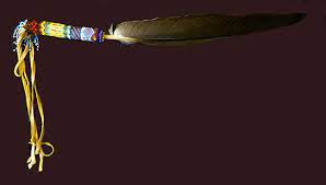 Prayer feather native american wisdom. Beaded Native American Prayer Feather Mixed Media By Native Arts Trading