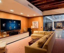 By integrating everything from lighting control, music, home theater, climate control, security—even ipads, iphones and android smartphones and tablets—a smart house by control4 creates personalized experiences that enhance your life and provide added comfort, savings, convenience. Major Renovation With Home Automation System Lighting Control Home Theater System And More Electronic House