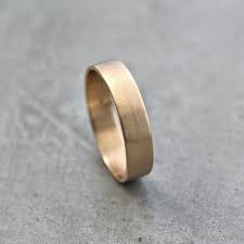 Men S Gold Wedding Band Unisex 5mm Wide Brushed Flat 10k Etsy In 2021 Mens Gold Wedding Band Yellow Gold Wedding Rings Simple Yellow Gold Wedding Ring