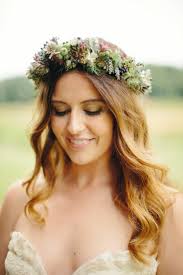They are elegant yet rustic, cute yet chic. Flower Crown Wedding Hairstyles For Brides And Flower Girls