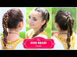 Softball hairstyles for curly hair and hairdos have actually been preferred amongst males for years, as well as this pattern will likely carry over into 2017 and beyond. The Run Braid Combo Hairstyles For Sports Youtube