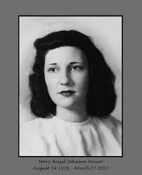 Mary Hazel Minor, 95, went to be with her Lord and Savior, Jesus Christ,