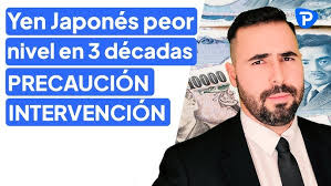 Yen Japonés peor nivel en 3 décadas
