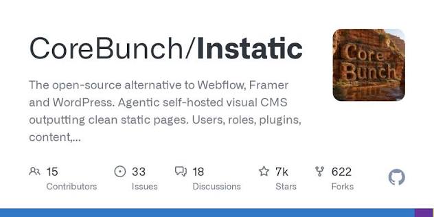 Instatic official git