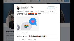 Have you seen the latest emoji that's taking over twitter? Pride Flag Emoji Error On Twitter Reported As Homophobic The Sacramento Bee
