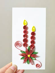 Make two cuts perpendicular to the mid rib of the card at the lower end of the card. Handmade New Year Greeting Cards 2016 Pink Lover