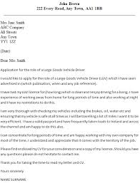 Dear ms graham, my name is ………………… and i am interested in your current vacancy for a delivery driver which way advertised yesterday on the dayjob.com. Driver Cover Letter For Cv July 2021