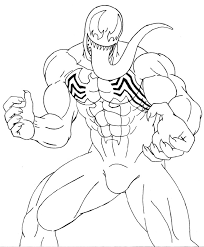 Spiderman vs venom coloring page coloring home spiderman. Venom Coloring Pages Printable Coloring Our World