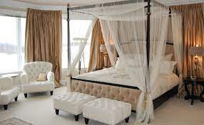 Living room, bedroom, dining room, patio and garden, kitchen How To Bring Romanticism Into The Bedroom Through Canopy Beds