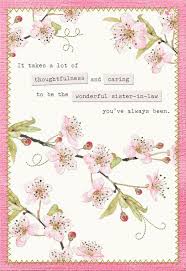 Birthday Card For Sister In Law Pin On My Styles