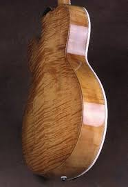 Jesselli Custom Jazz Model Guitar Side View Custom Guitars Cool Guitar Vintage Guitars
