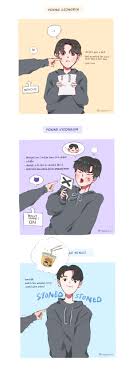 Cravity Wonjin Poking Seongmin Hyeongjun And Minhee Fan Art Anime Cute