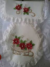 Villancicos, luces, nieve, regalos, comilonas… mmmmh. Pin De Danith Maria De La Ossa En Flores De Liston Juegos De Bano Navidenos Juegos De Bano Manualidades