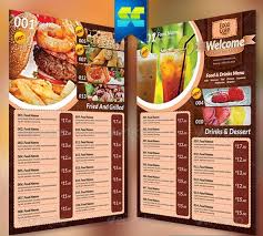free and premium food and restaurant menu brochure 56pixels com brochure food premium food menu restaurant