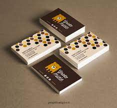 biglietti da visita azienda agricola apicoltura bio ghiotto miele brand board identita visiva branding