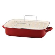 Rachael Ray 16 5 In Nonstick Roaster Pan Kitchen Necessities Rachel Ray Cookware Roaster