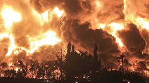 Fire is a damaging component of grand theft auto games, designed to inflict a constant amount of damage on anyone or anything for a period of time. Indonesia Fire Massive Blaze Erupts At Oil Refinery Bbc News