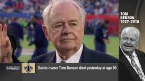 Remembering Tom Benson