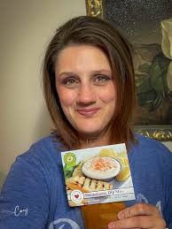 Post by Shera: Corey always knows how to make me smile after a rough day!  Tonight, he came home with my favorite dip from SDC! This stuff is soooo  good, and goes