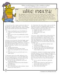 Fun Quiz Page 1 For Would You Survive A Zombie Apocalypse Quizzes For Kids Fun Quiz Fun Quizzes
