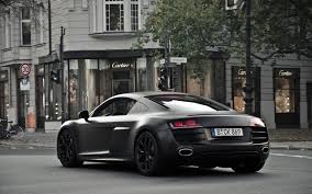 Audi R8 Gt Matte Black Cars Black Audi Black Car