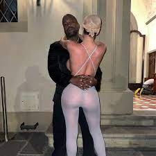 Kanye West kisses new 'wife' Bianca Censori wearing see-through thong  bodysuit - Mirror Online