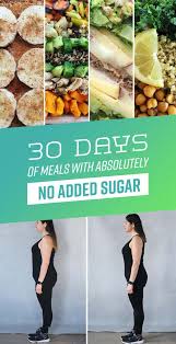 30 Days Of Meals You Can Eat During A Sugar Detox Sugar Detox Diet Detox Meal Plan Sugar Detox
