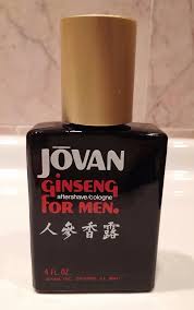 jovan ginseng for men aftershave cologne 4 oz vintage glass splash bottle after shave men s aftershave ginseng for men