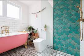 A backsplash will help protect the wall behind the sink from water damage while also adding some visual interest to your bathroom. 6 Trendy Bathroom Backsplash Tile Ideas Original Mission Tiles