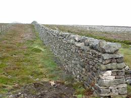 Dry Stone Wall Trockenstein Steinwand Steinmauer