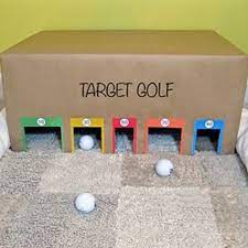 No Video Games Needed With This Diy Target Golf Game Try It Yourself At Home Or At Your Hq With An Old Indoor Activities For Kids Crafts For Kids Diy For