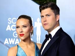 Scarlett johansson's husband colin jost talks wedding reveal. Scarlett Johansson Opens Up About Her Pandemic Wedding To Colin Jost Entertainment