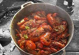 Pot Of Pepper Shrimp Great Street Food Caribbean Recipes Jamaica Food Jamaican Recipes