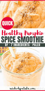 Healthy Pumpkin Spice Flax Seed Smoothie Recipe A Flax Seed Smoothie That Tastes Like Pu Flaxseed Smoothie Flax Seed Smoothie Recipes Pumpkin Smoothie Recipe