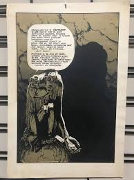 Fantagor 2 Inside Front Cover by Richard Corben, in Brad Bankstons  Underground Art Comic Art Gallery Room