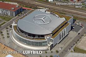 Guest are moby, and bobo & the berlin session orchestra. Mercedes Benz Arena Berlin Luftaufnahme