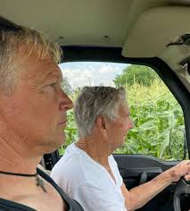 This afternoon I walked the cornfields with my dad. Just like we've done  for as long as I can remember, checking the rows, pulling an ear, tasting  that first bite. No words
