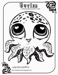 Creative Cuties Animal Coloring Pages Octopus Coloring Page Disney Coloring Pages
