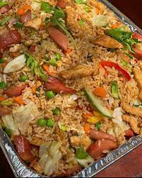 Easy fried rice serve hot or warm with sauce or ketchup if needed, but this fried rice taste looks as it is. Assorted Fried Rice From Ghana African Food Network Facebook