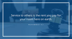 More quotes from muhammad ali: A Quote On Service