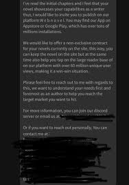 What Is Webnovel And Is It A Scam I Just Got Sent The Below On Wattpad Litrpg
