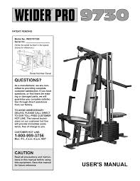 Weider Wesy9730 Users Manual Manualzz Com