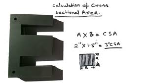 calculation of cross sectional area yt 60