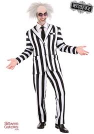Beetlejuice Black And White Striped Suit Pin By Scary Larry Williams On Halloween Costumes Make Up Beetlejuice Costume