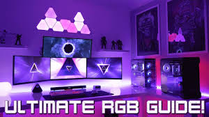 This is a miniature gaming room i tried :v. Building The Ultimate Gaming Setup With Rgb Lighting Guide Youtube