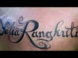 6 tato nama di tangan paling. Tren Tato Tulisan Buat Nama Orang Yang Kita Sayang Youtube