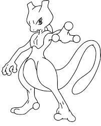 Coloriage pour les enfants, retrouvez des centaines de coloriages à imprimer classés par thème. Coloriage Pokemon A Imprimer Mewtou Animal Coloring Pages Pokemon Mewtwo Pokemon Mew