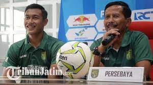 Laga Persebaya Surabaya Vs Persinga Ngawi Jadi Ajang Debut Pemain Baru Bajul Ijo Surabaya Sepak Bola Singa