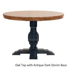Get 5% in rewards with club o! Eleanor Two Tone Round Solid Wood Top Dining Table By Inspire Q Classic On Sale Overstock 13476327