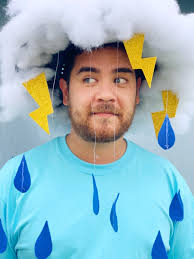 DIY Sun, Rain and Rainbow Family Costume